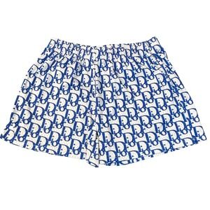Bravest studios Dior mesh shorts men's large blue white